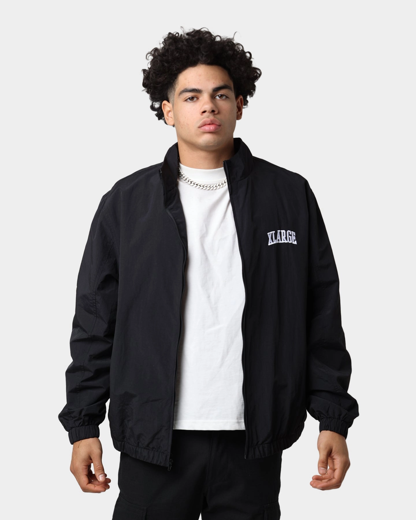 XLARGE Arched Track Jacket Black Trophy