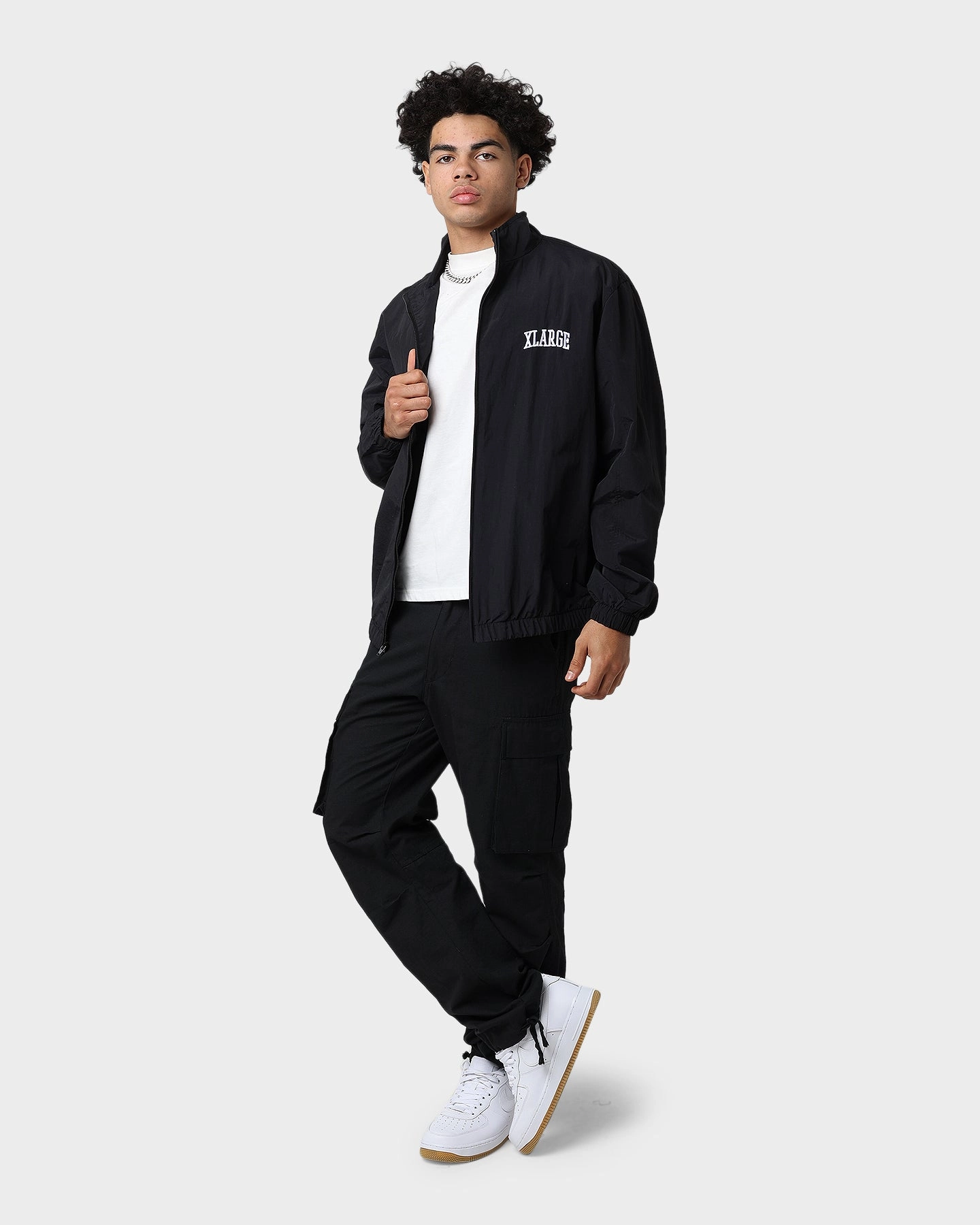 Outdoor Function XLARGE Arched Track Jacket Black