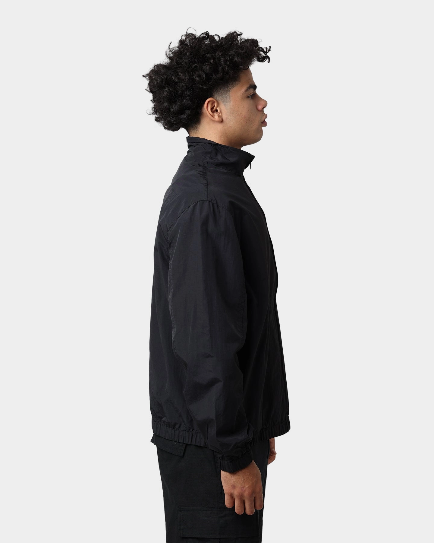 suitable for religious ceremonies XLARGE Arched Track Jacket Black