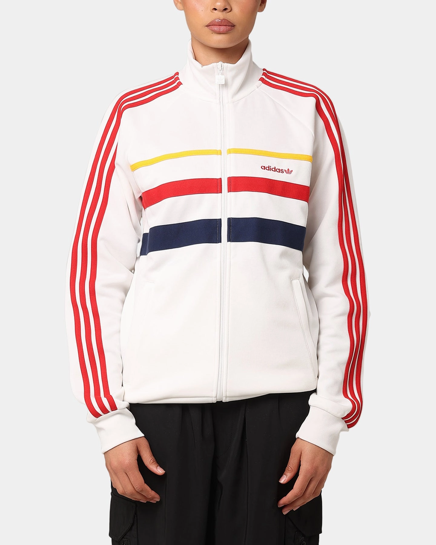 Adidas First Track Jacket Cloud White anniversary