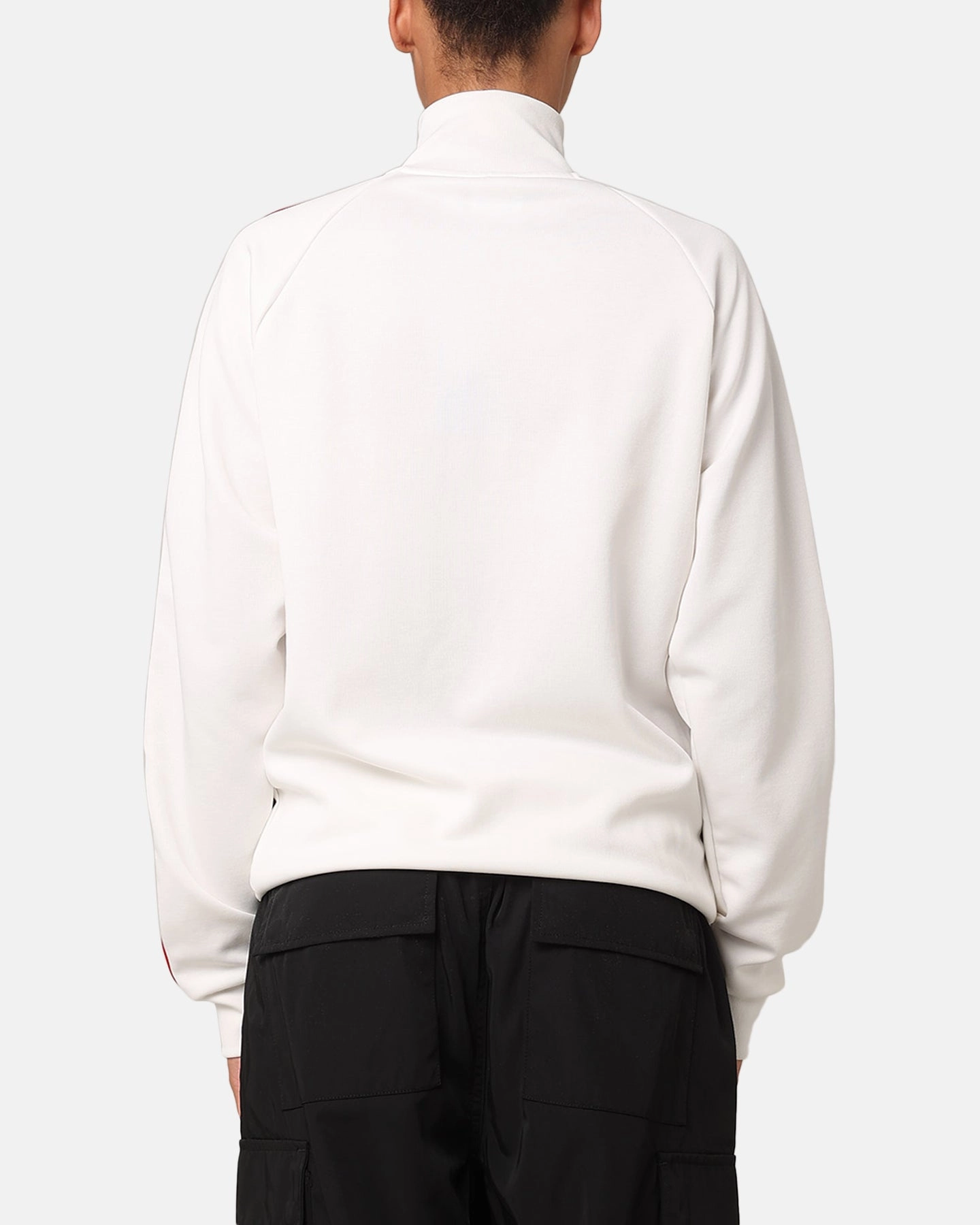 Adidas First Track Jacket Cloud White Waterproof Zippers bar