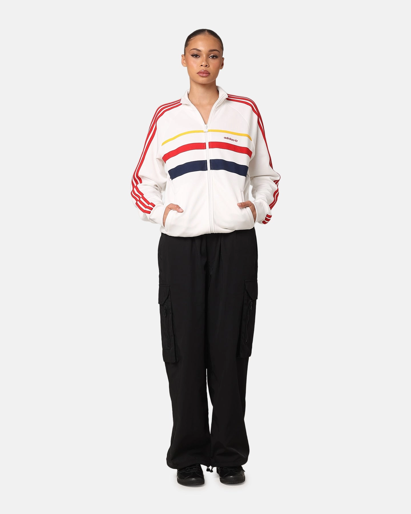 Adidas First Track Jacket Cloud White Pub