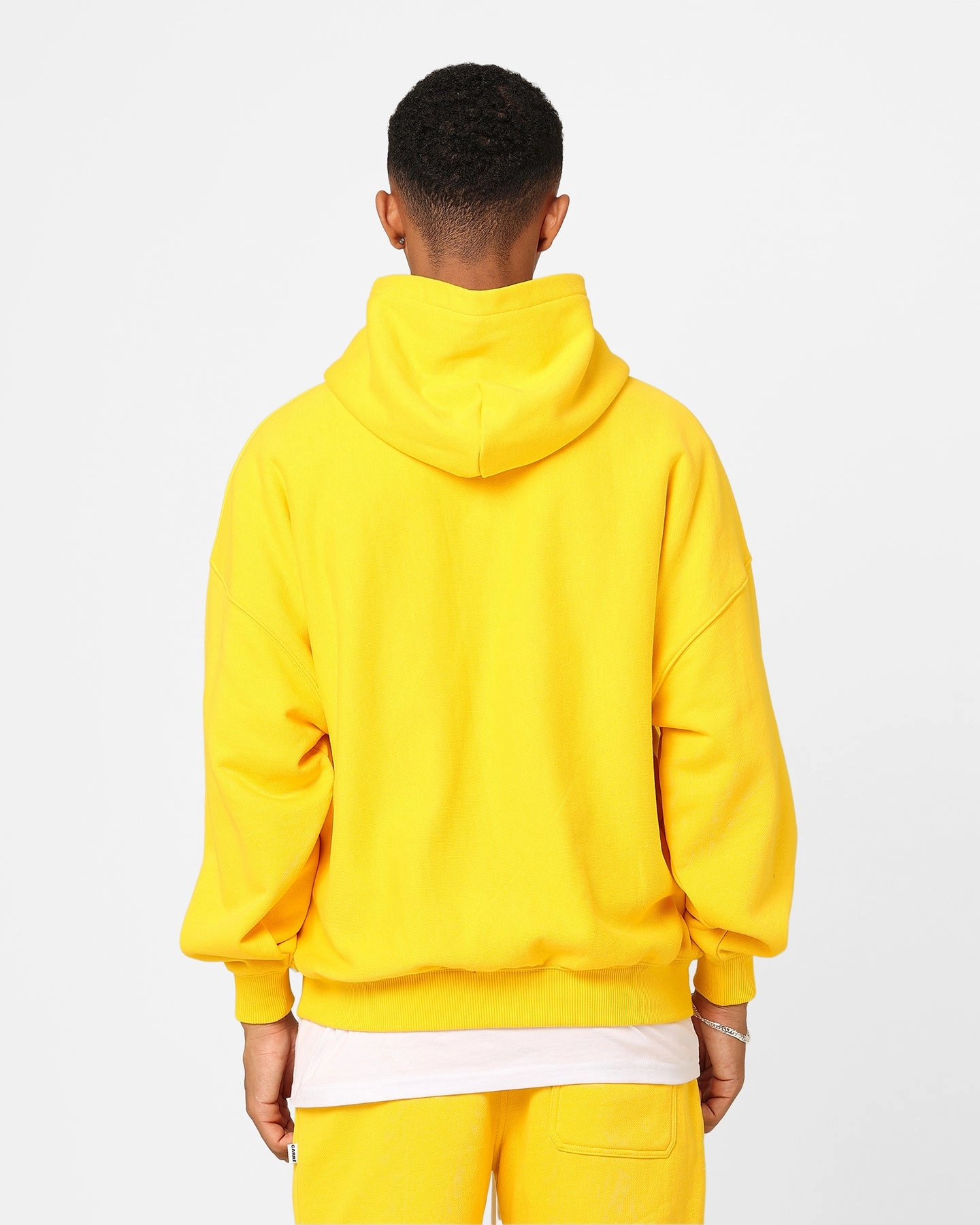 Carre 2K Oversized Hoodie Yellow Produce Light Reflective