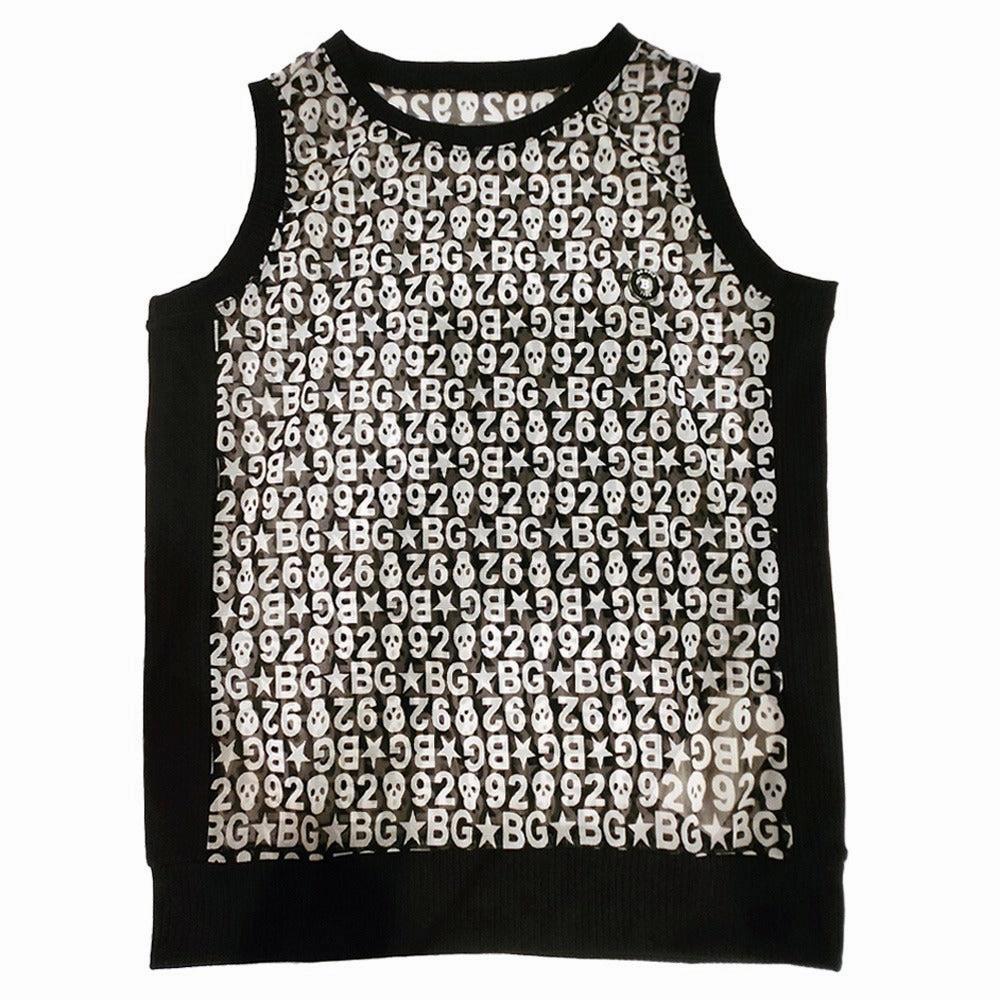 Mesh Lining Golfio - BG Golf Kuci Round Golf Vest Black - 24 Women