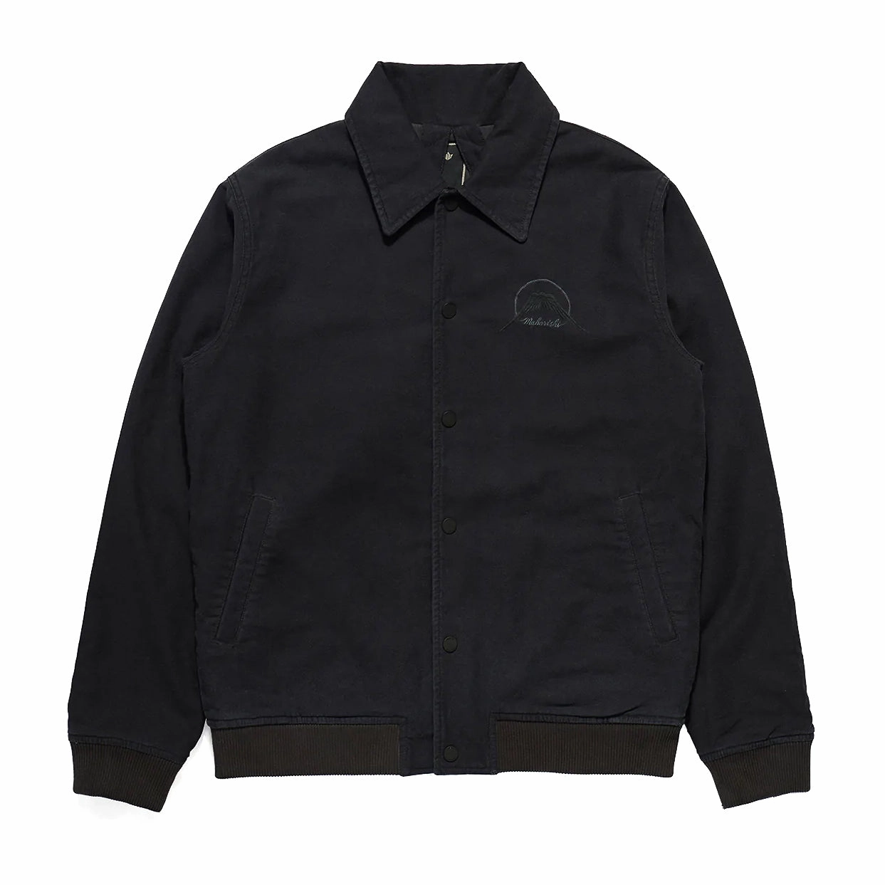Maharishi U.A.P. Embroidered Tour Jacket 'Black' Elastic cuffs Modular Attachment Loops