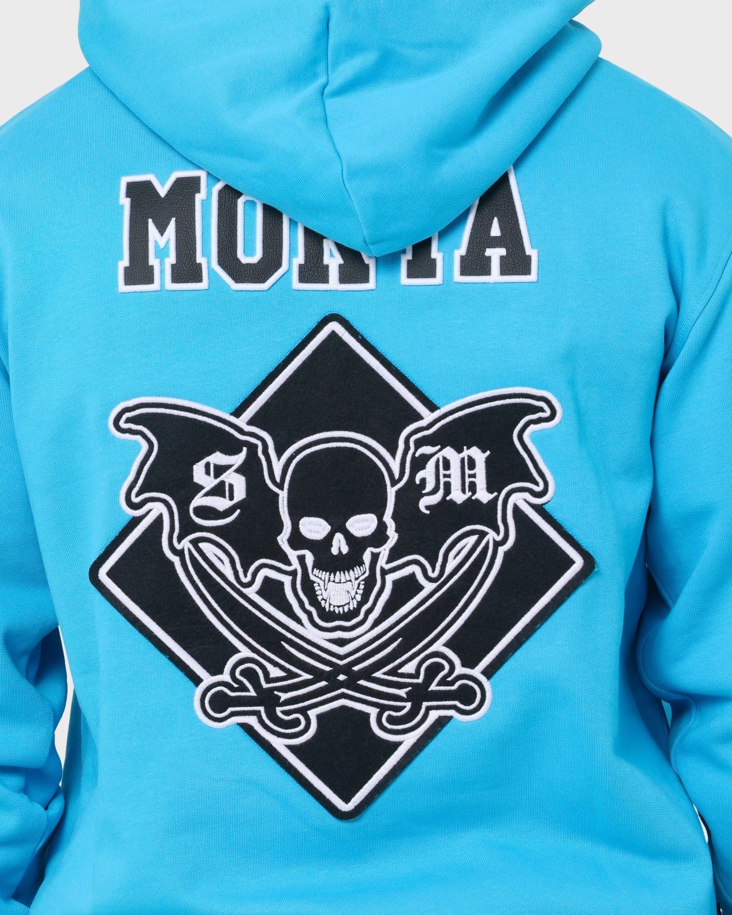 Saint Morta Graveyard Hoodie Cyan City Streets Easy Zip