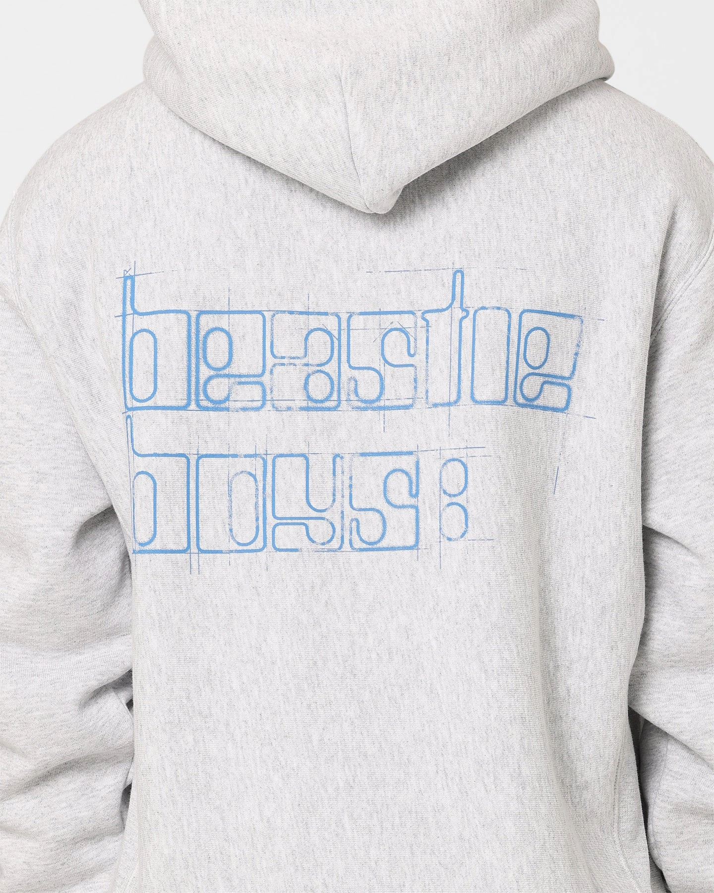 Champion X Beastie Boys Logo Hoodie Oxford Heather Persist DualZipper