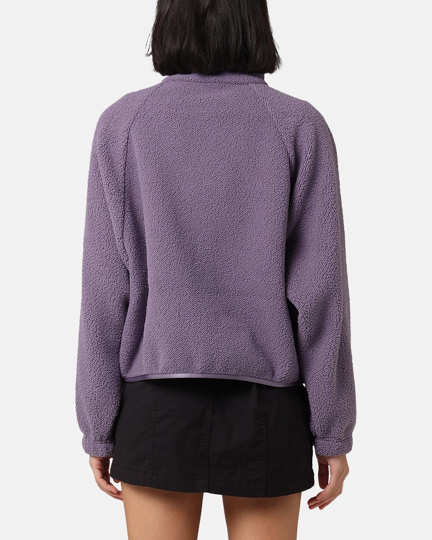Protective Padding Nike Women's Sportswear Sherpa Jacket Daybreak/Oxygen Purple