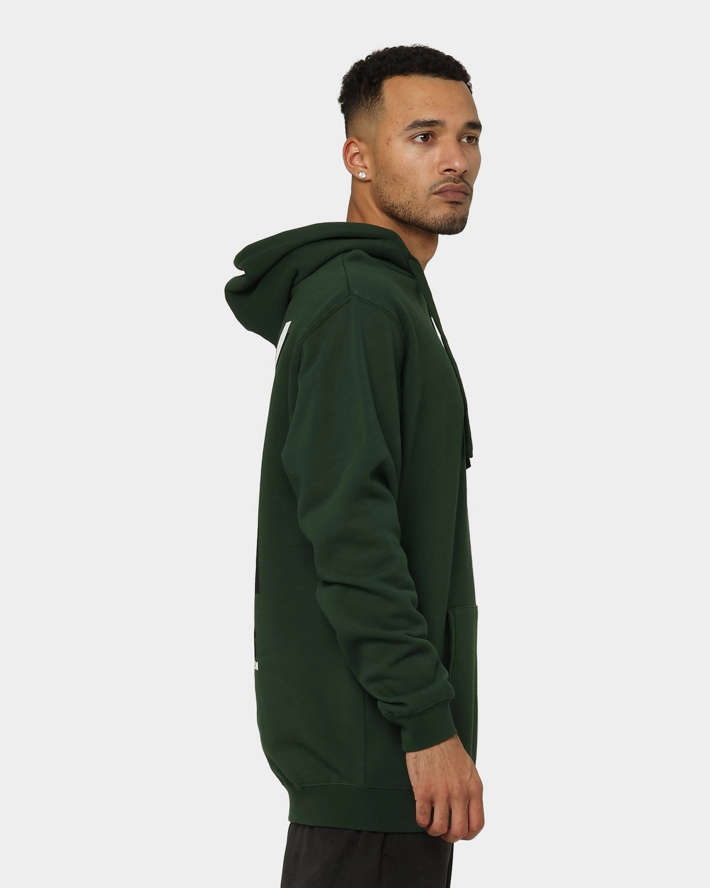 WNDRR Slender Hoodie Forest Green Promote Protective Padding