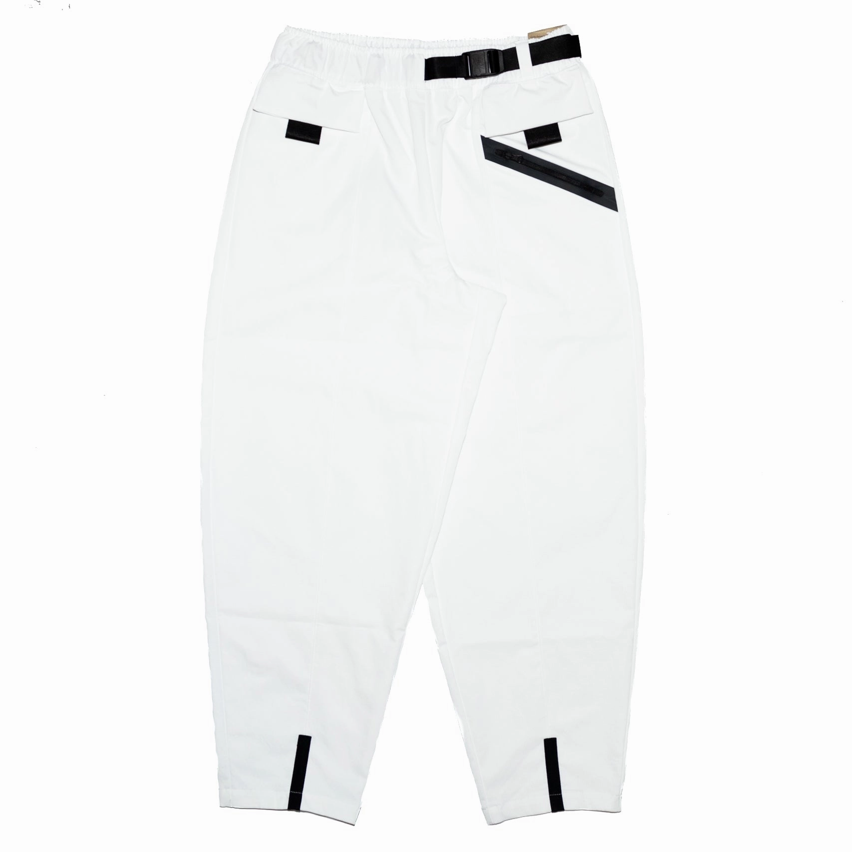 Flatlock Seams Smart Look Women's Nike Sportswear Tech Park Curve Pants 'White/Black'