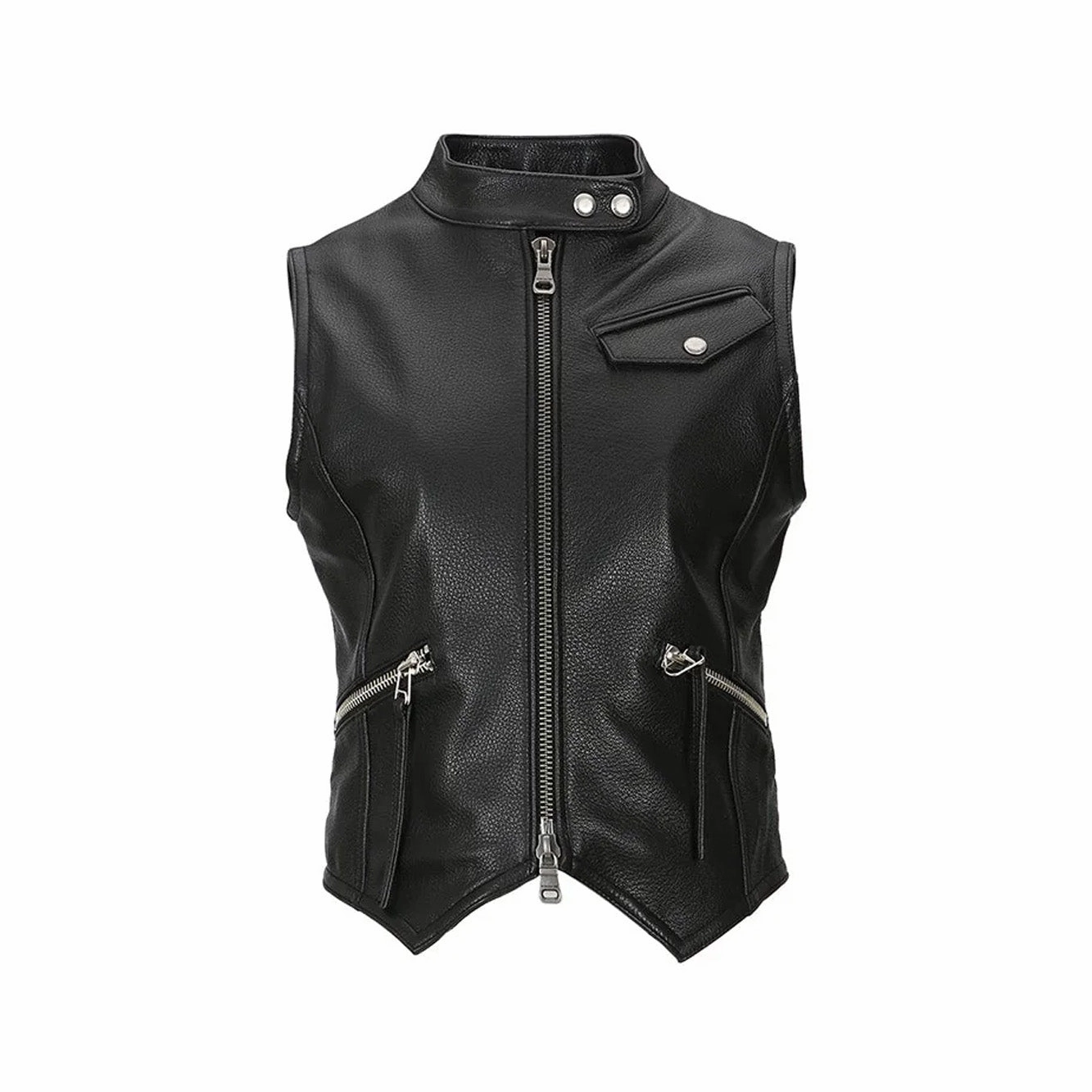 Anti Static Treatment Weather Ready Womens Andersson Bell Liv Goat Leather Vest 'Black'