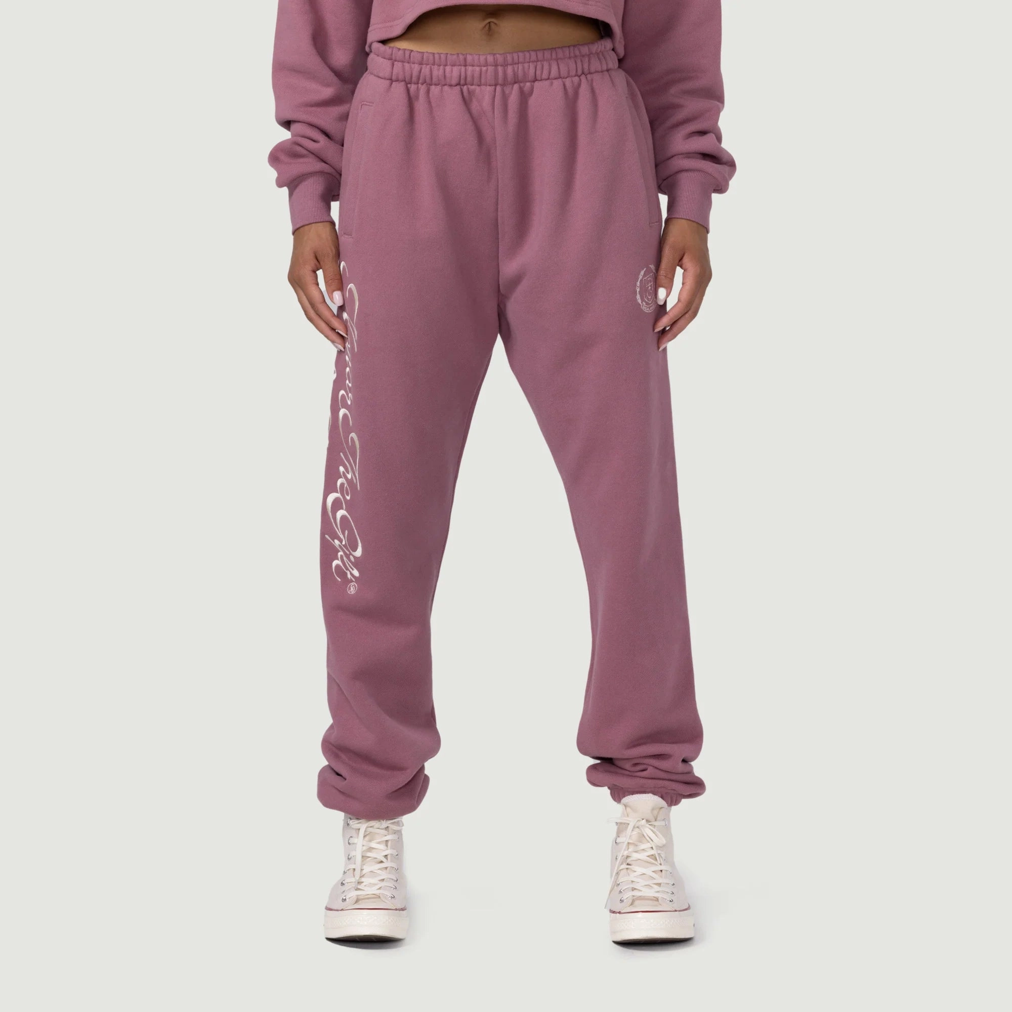 Hygienic Coating Womens Honor The Gift Fleece Sweatpant 'Mauve'