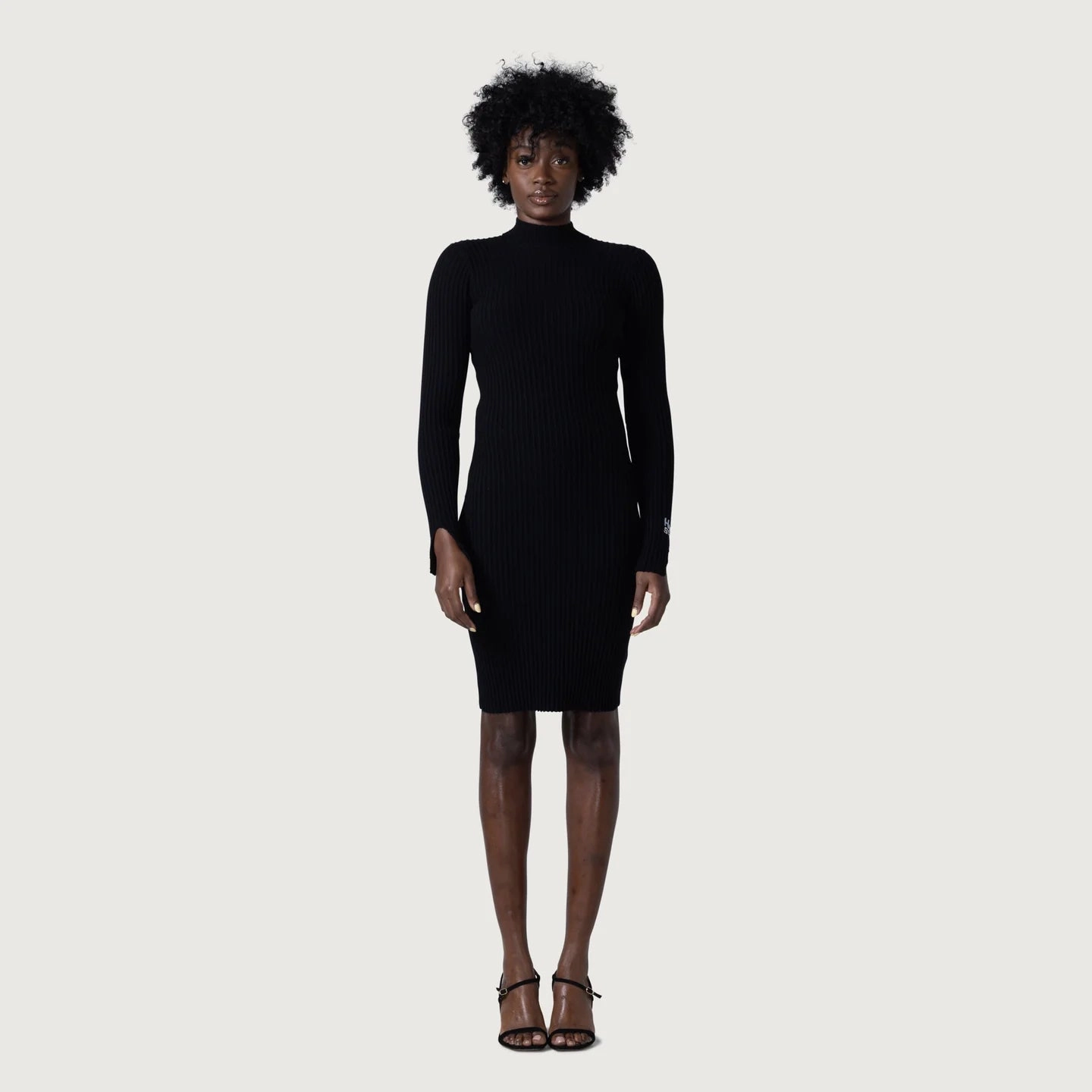Womens Honor The Gift Honor Rib Dress 'Black' Glide On Mobility Cut
