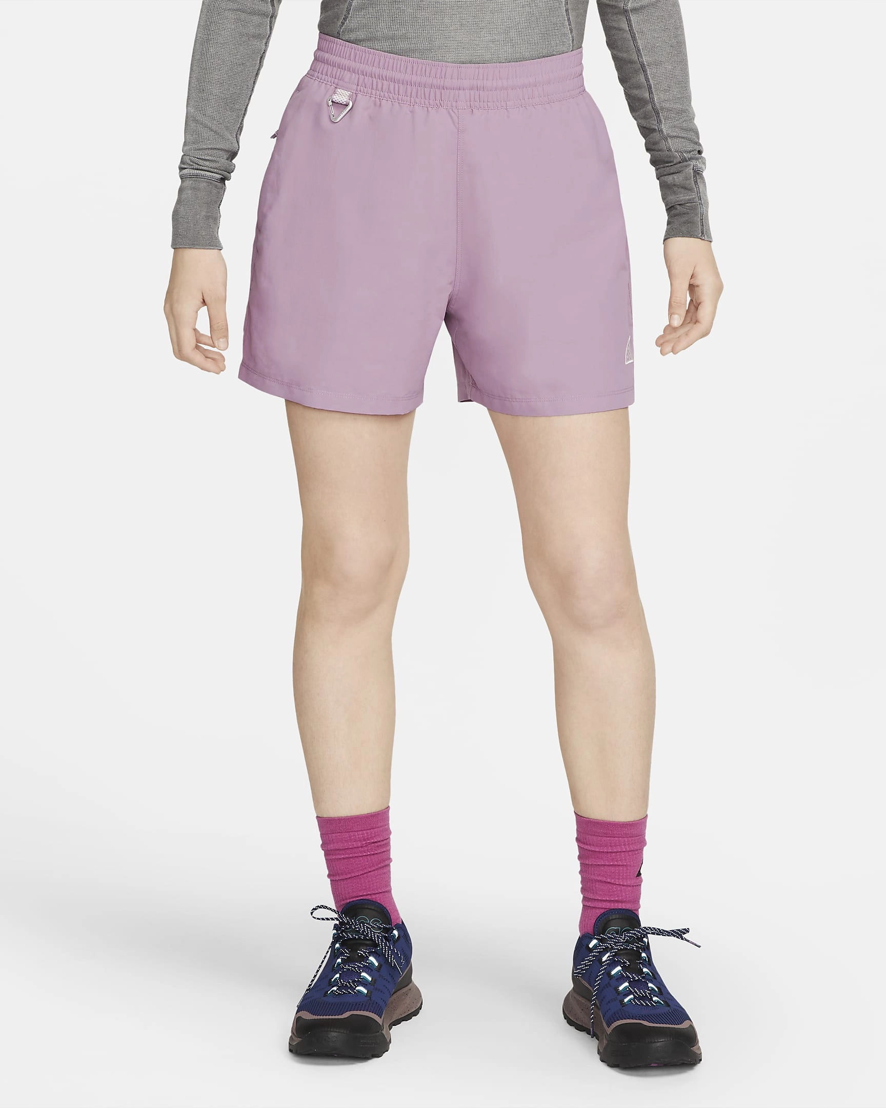 Lounge Wear hip look Womens Nike ACG Shorts 'Purple'