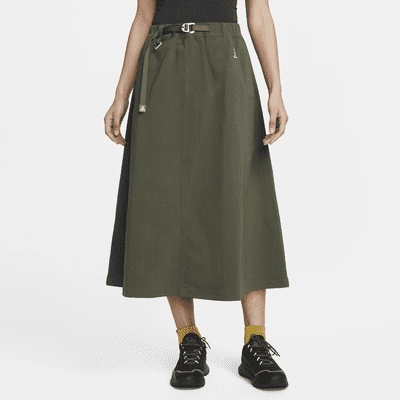 Womens Nike ACG Trail Skirt 'Olive' men's clothing