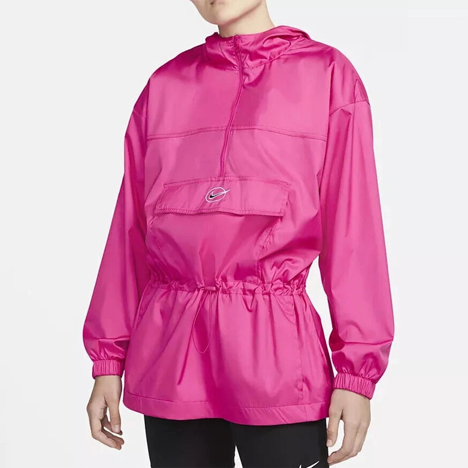 Non Restrictive Armholes Elegant Styling Womens Nike Sportswear Jacket Icon Splash 'Pink'