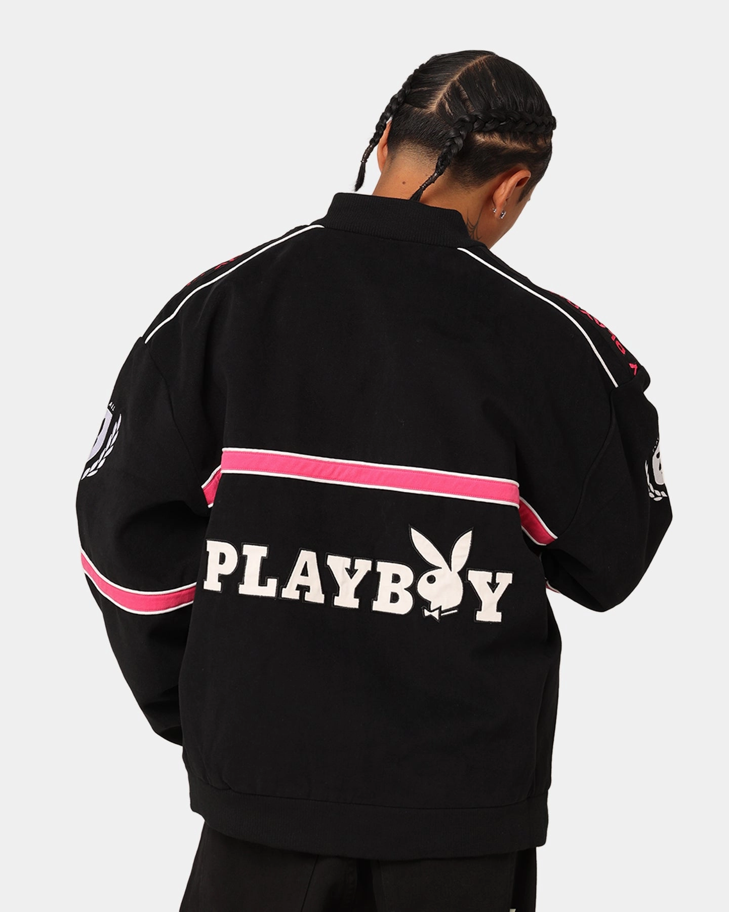 Playboy Racing Playboy RHD Jacket Black Daily Use Windproof Barrier Design
