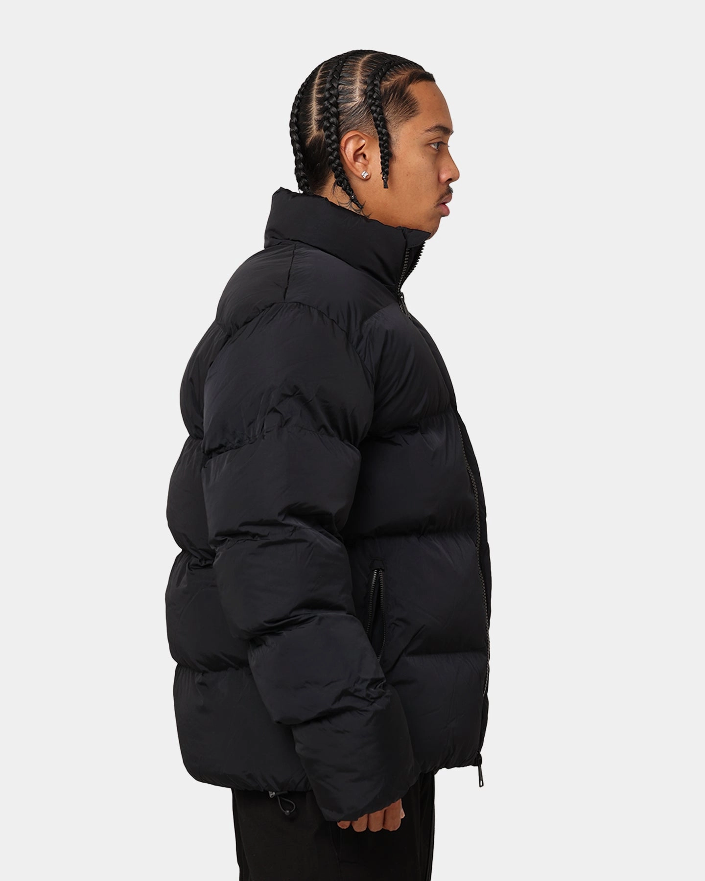 All-Weather Comfort Charm Jordan Essentials Poly Puffer Jacket Black/White