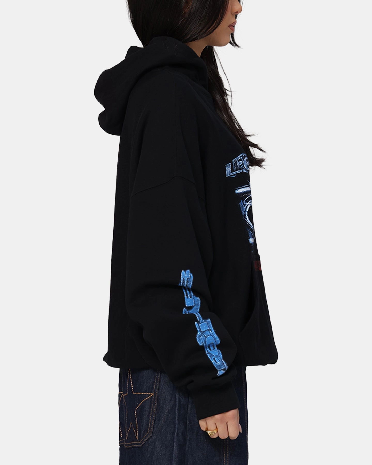 Loiter Void Hoodie Black Hooded Version