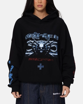 Flexible Mobility Loiter Void Hoodie Black