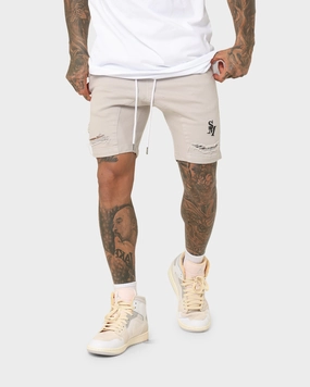 Saint Morta Annex Denim Shorts Grey UPF Sun Protection Abrasion Proof Fabric