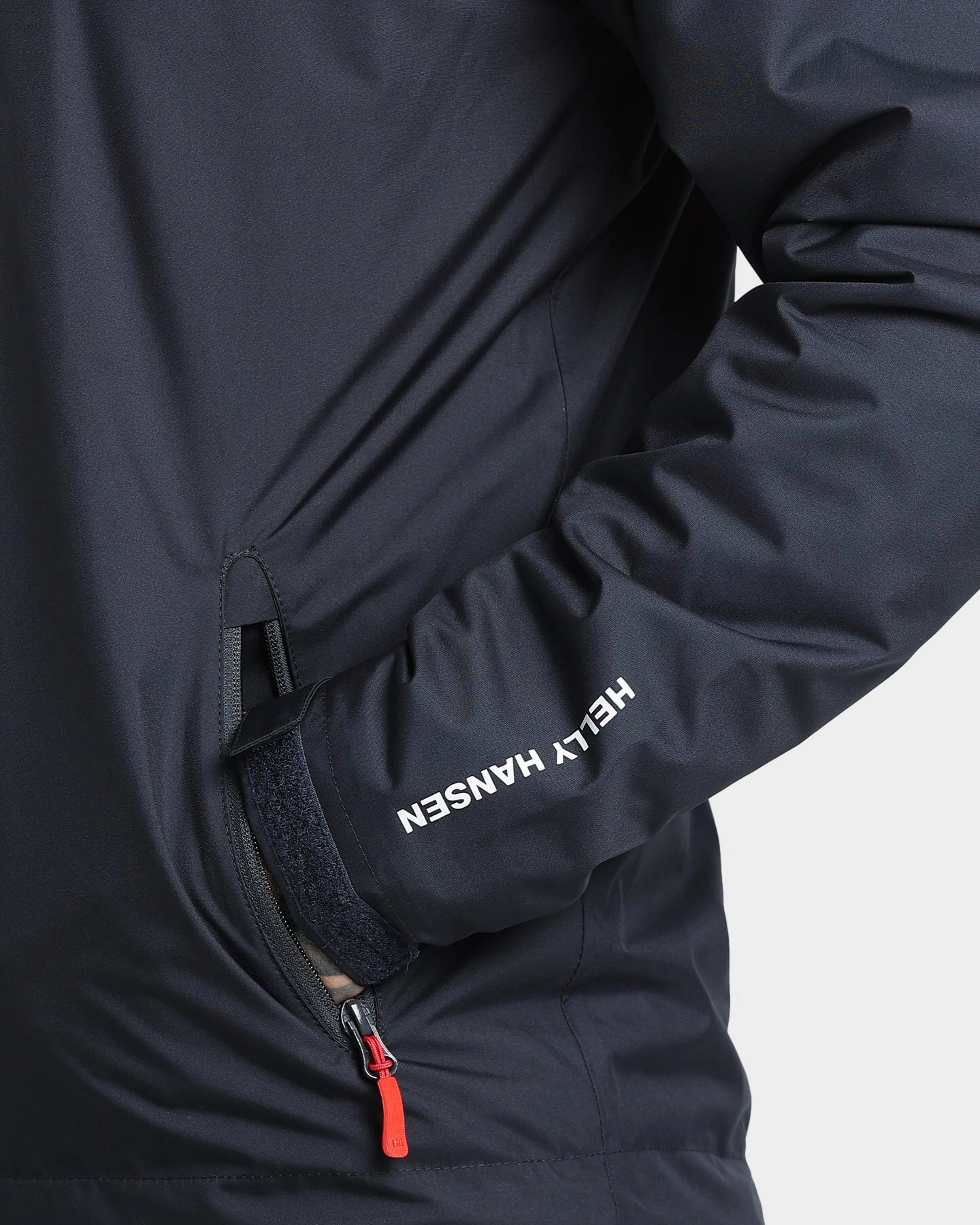 Helly Hansen Crew Midlayer Jacket Navy Allure Warning