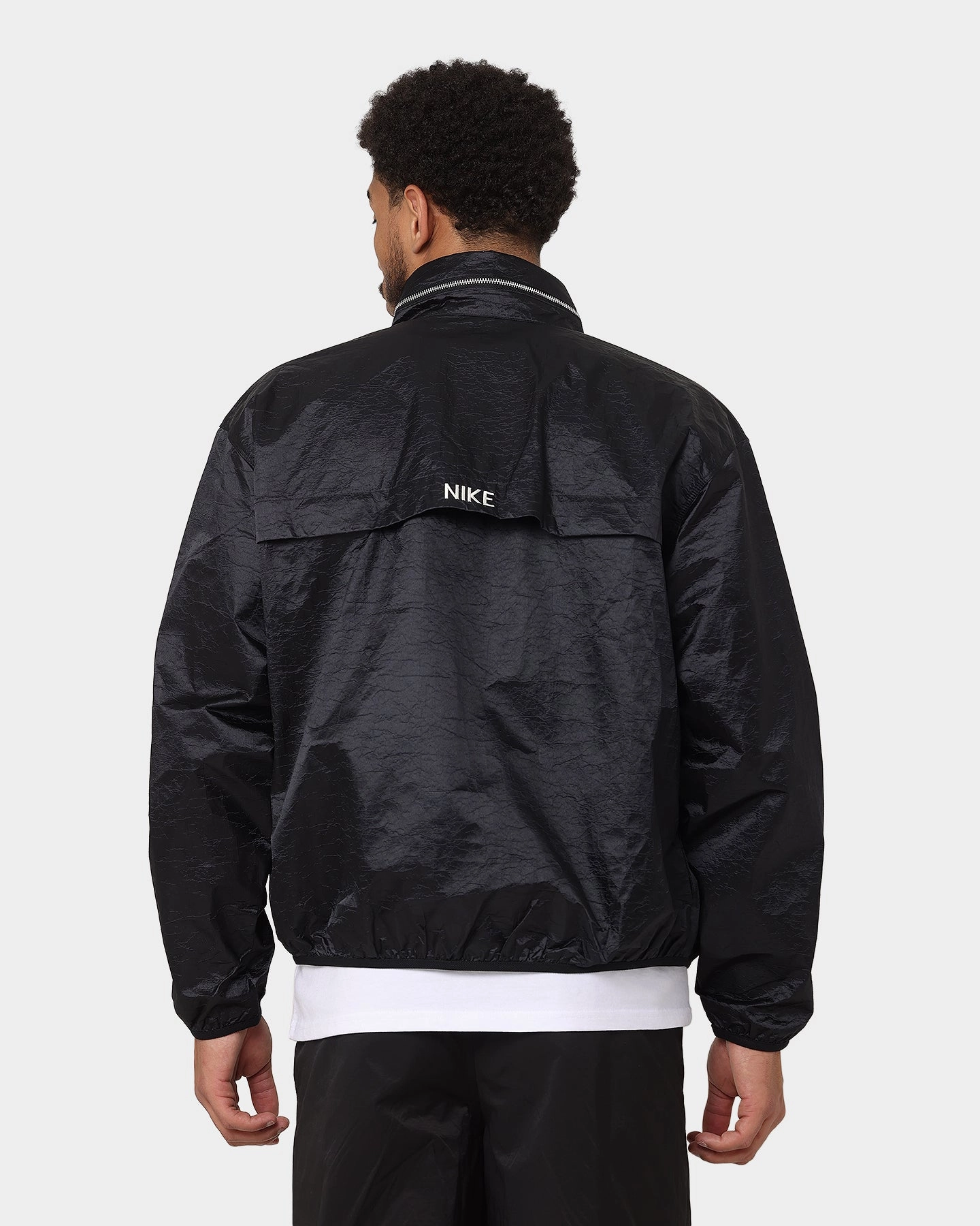 TailoredSilhouette Hold Nike Nike Sportswear Nike Circa Lined Jacket Black/Coconut Milk