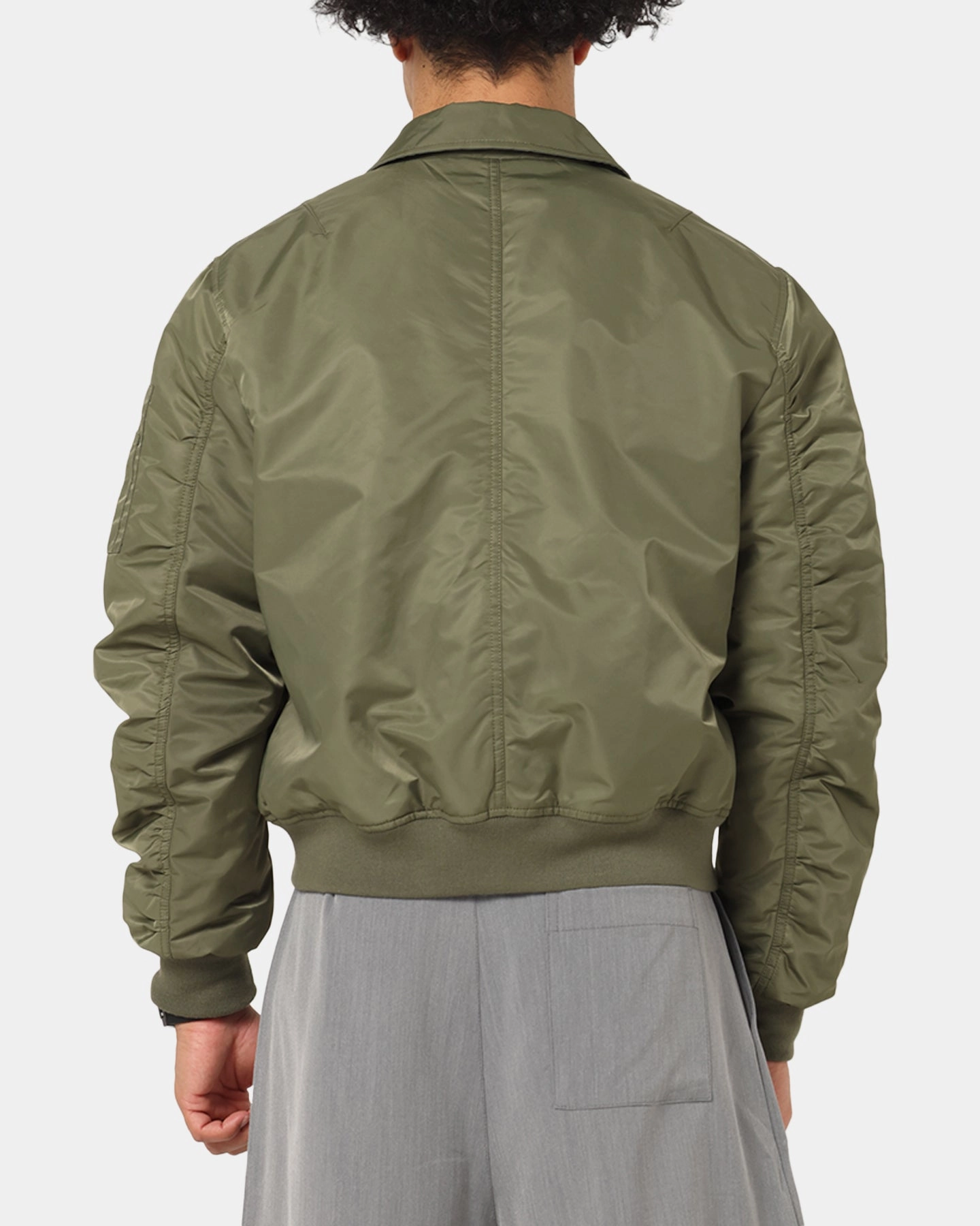 XXIII Collared Bomber Jacket Khaki Camping Trip