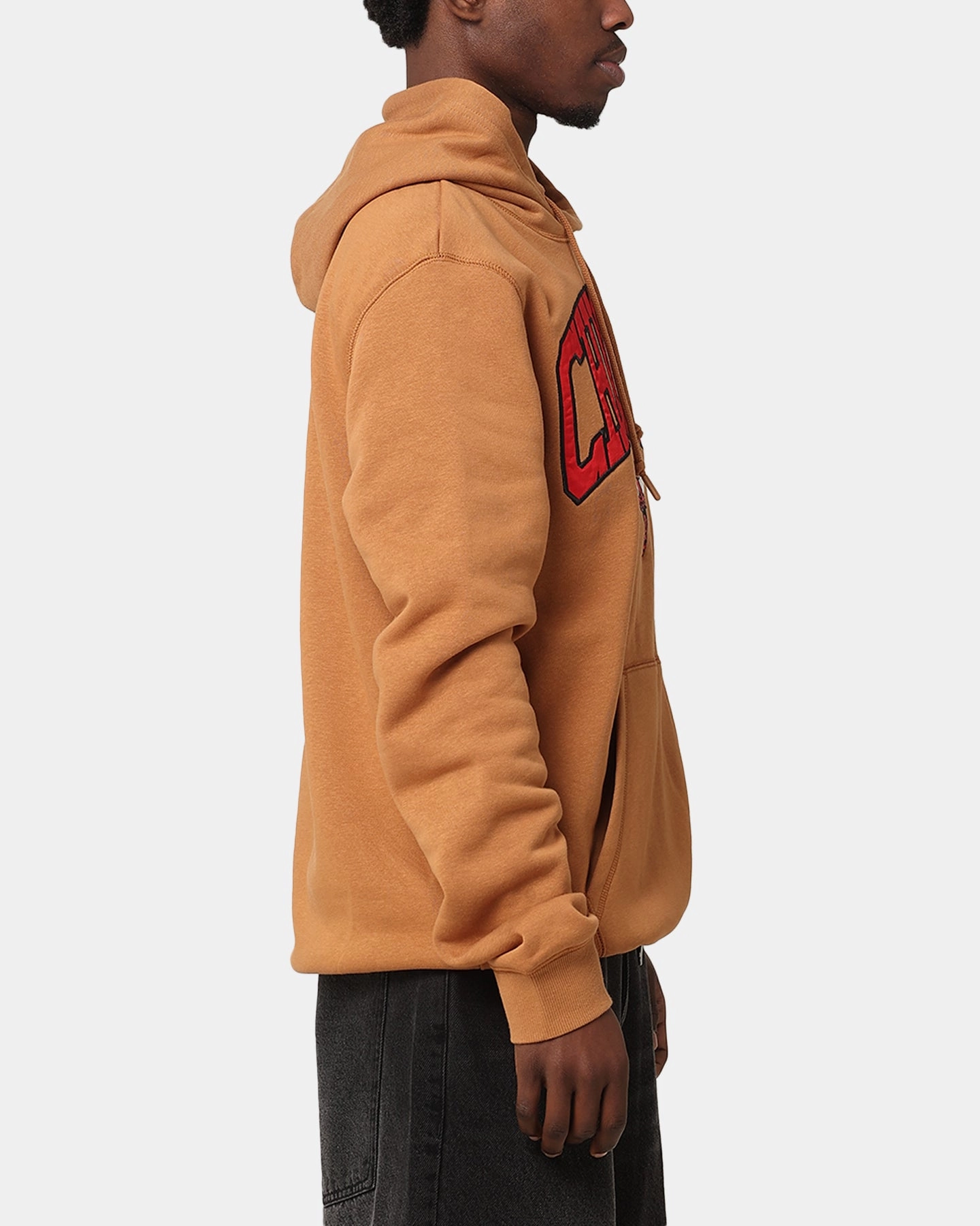 Revolutionize Enhance New Era Chicago Bulls Pullover Hoodie Medium Beige