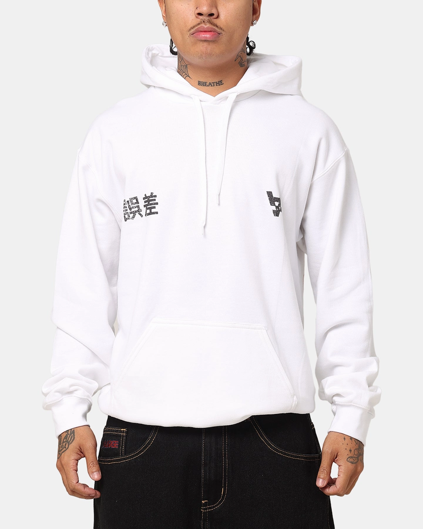 The Anti Order Oni Hoodie White suitable for e commerce