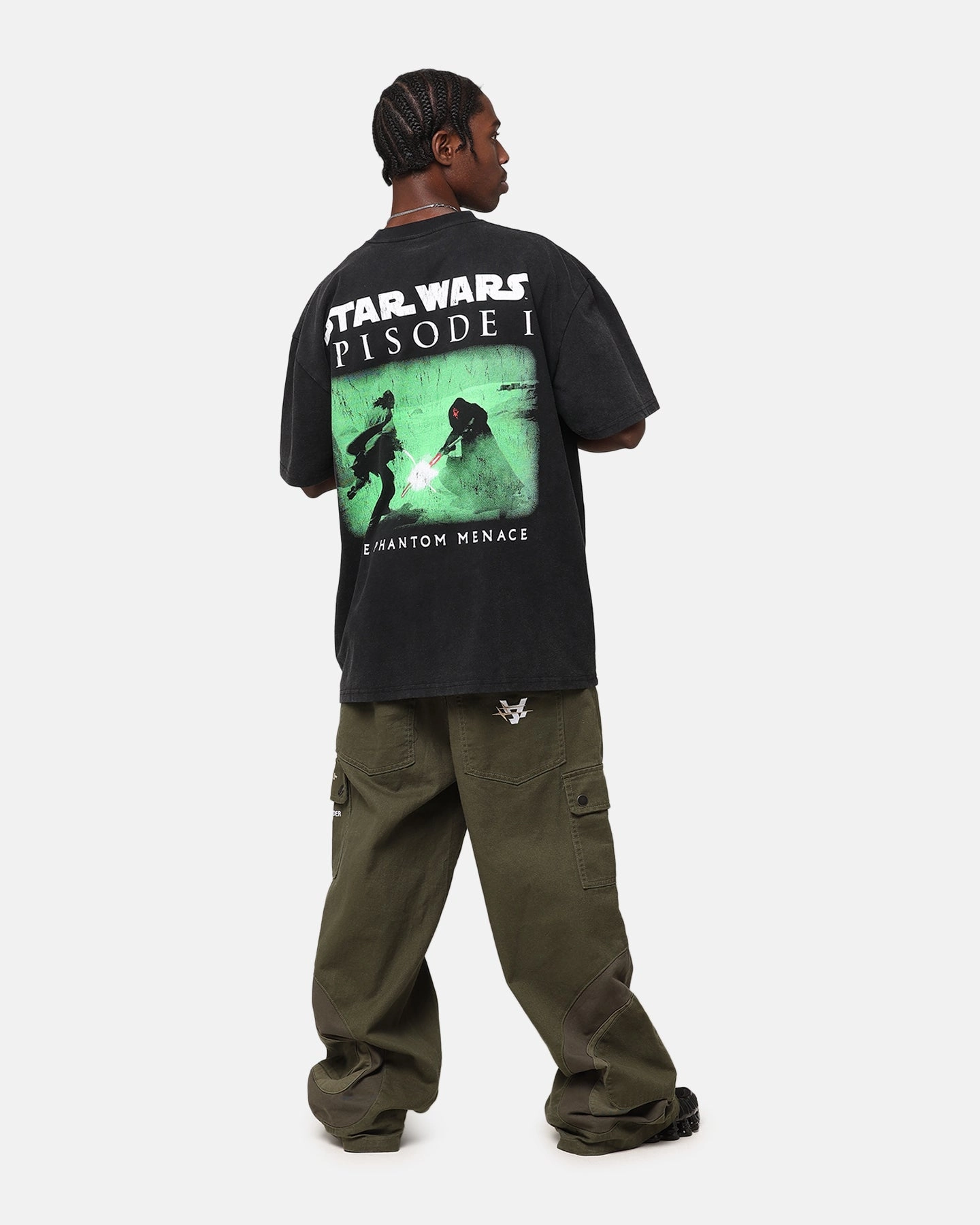 Minimal Comfort Star Wars Qui Gon Jinn Heavy T-Shirt Vintage Wash