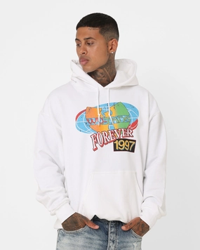 Wu Tang Brand Limited Forever 1997 Hoodie White Multipanel Construction