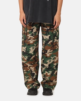Chilly Day Comfort X-Girl Women's Easy Cargo Pants Camo