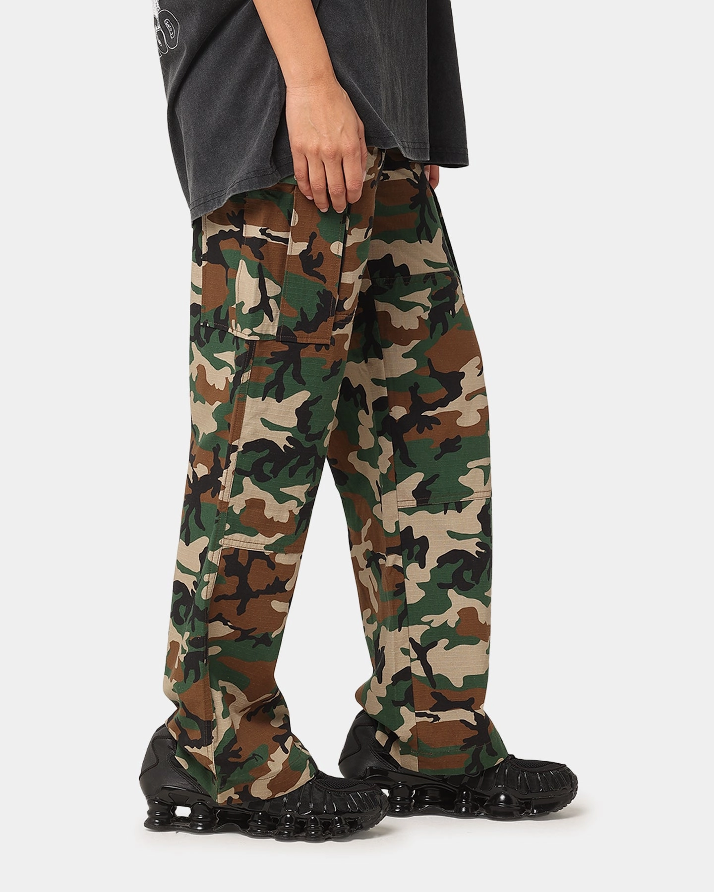 quick dry Work Comfort X-Girl Women's Easy Cargo Pants Camo