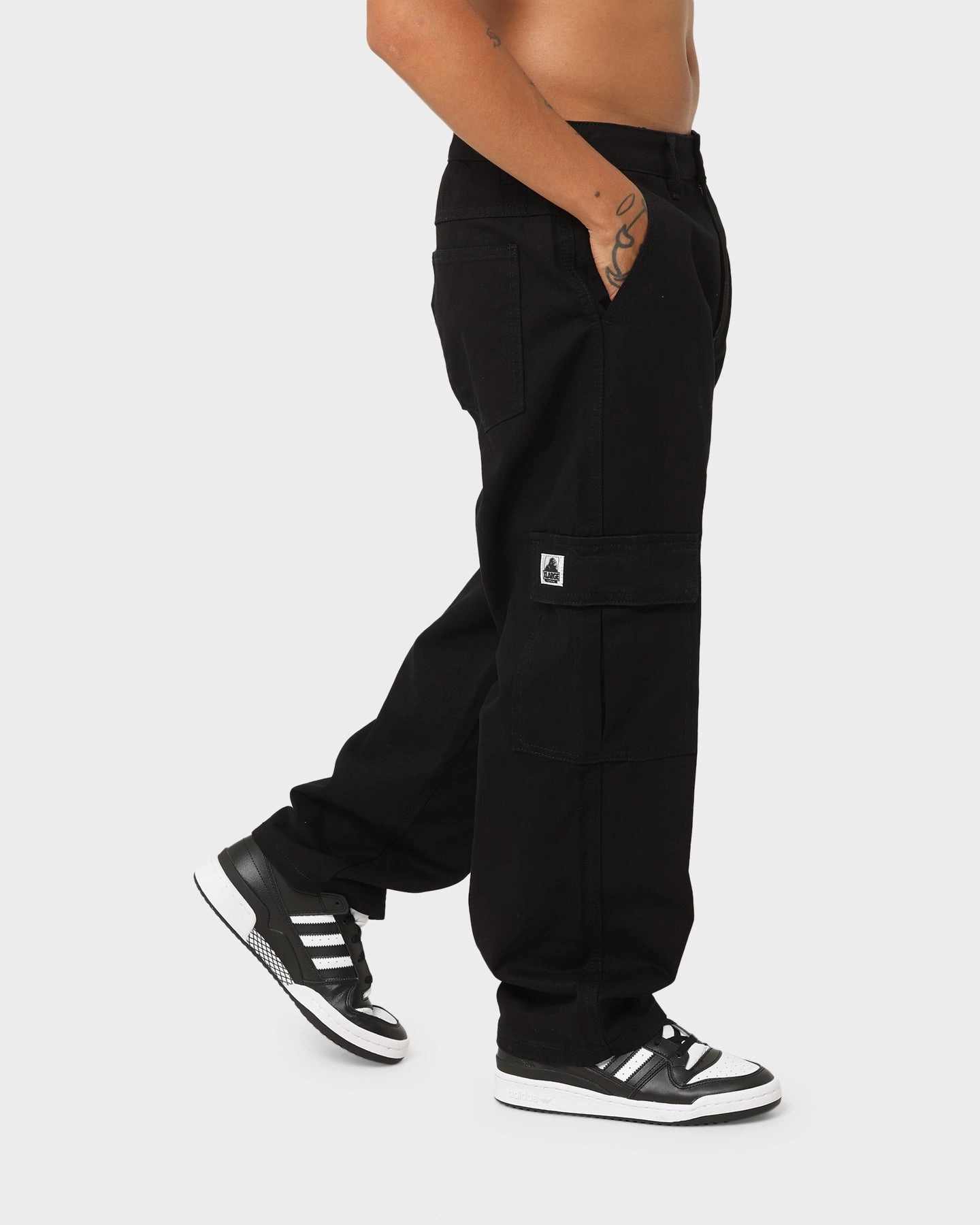 All-Purpose Comfort clean design X-Large 91 Cargo Pants Black