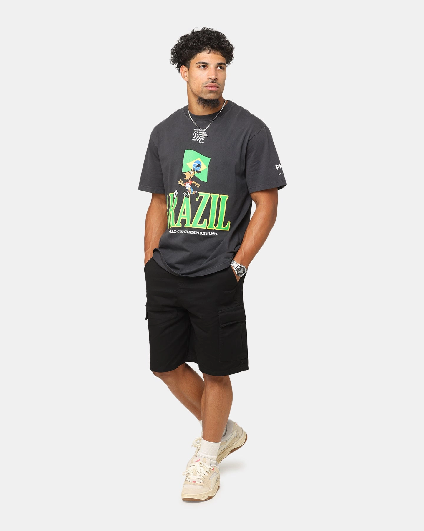 Mood Casual X-Large 91 Cargo Shorts Black