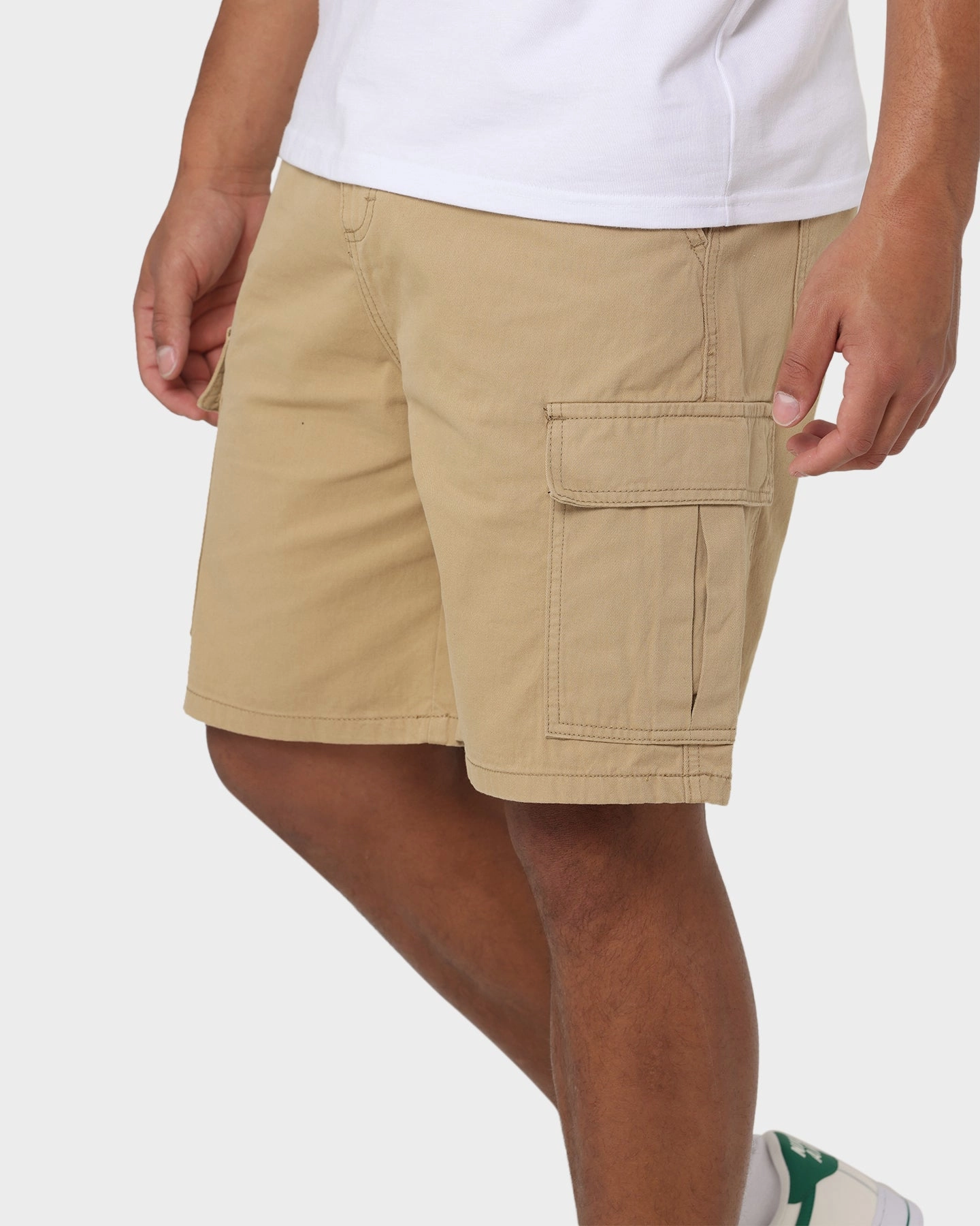 snap closure X-Large 91 Cargo Shorts Khaki