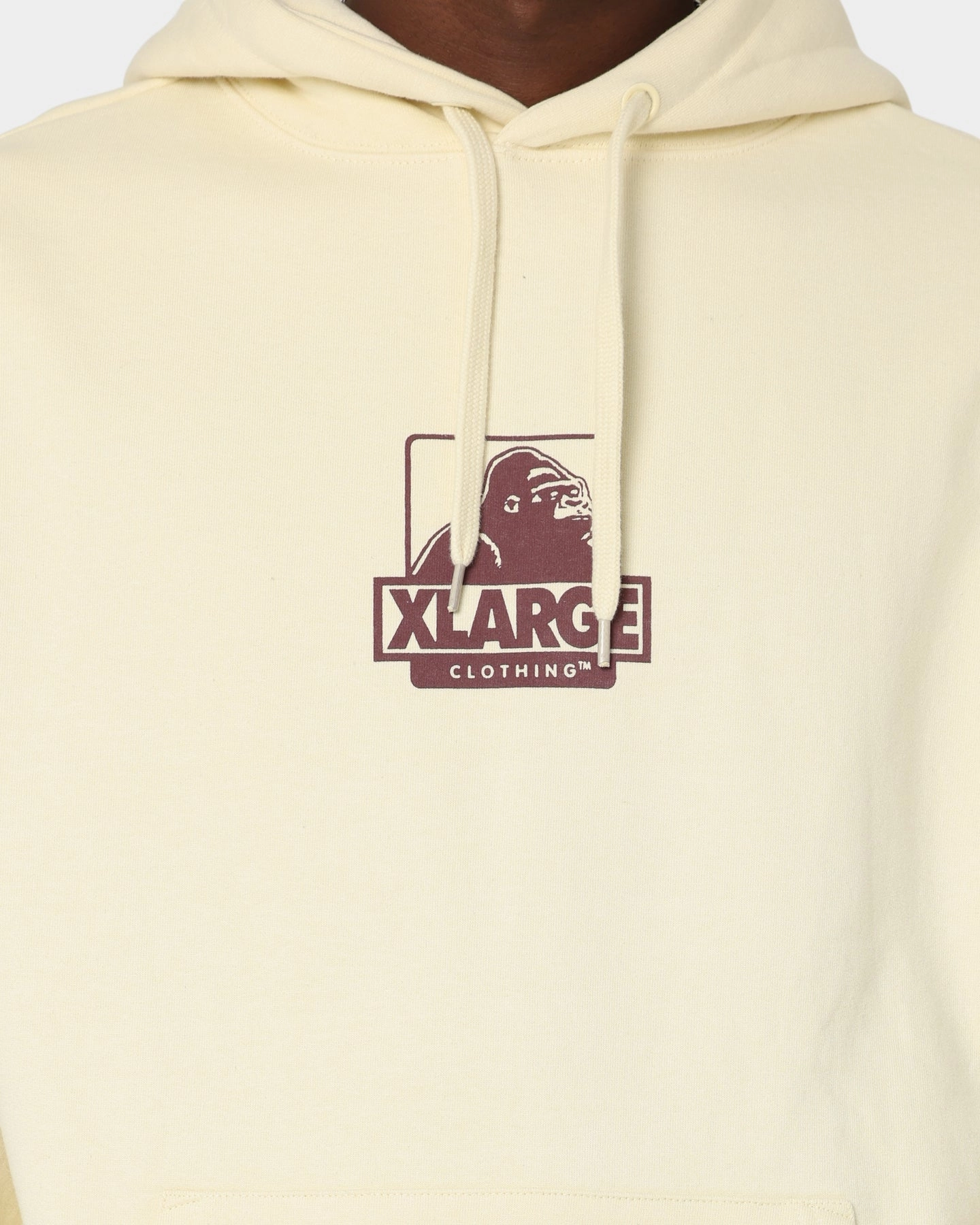 X-Large 91 Hoodie Cream/Rust Fashionable Style