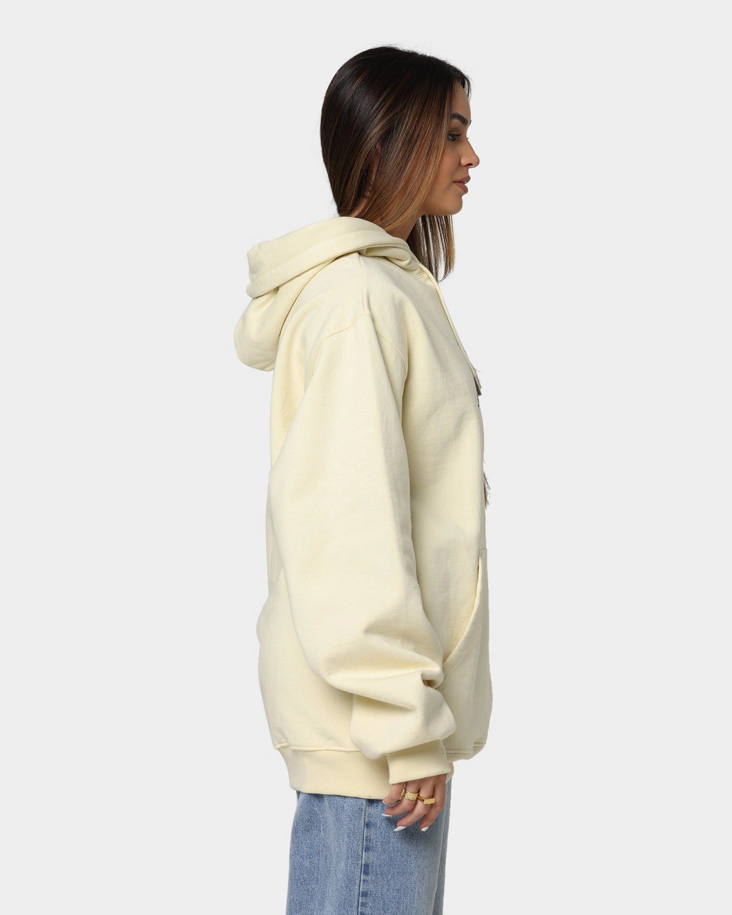 Relaxed Cut X-Large 91 Hoodie Cream/Rust