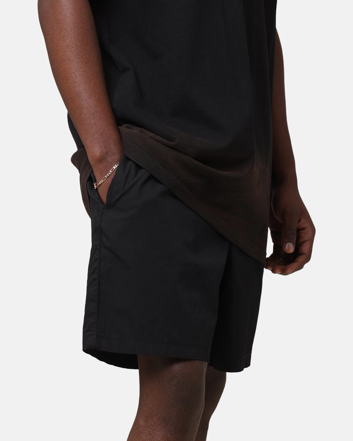 Versatile Layering X-Large 91 Stock Beach Shorts Black