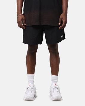 moisture - wicking Patchwork Design X-Large 91 Stock Beach Shorts Black