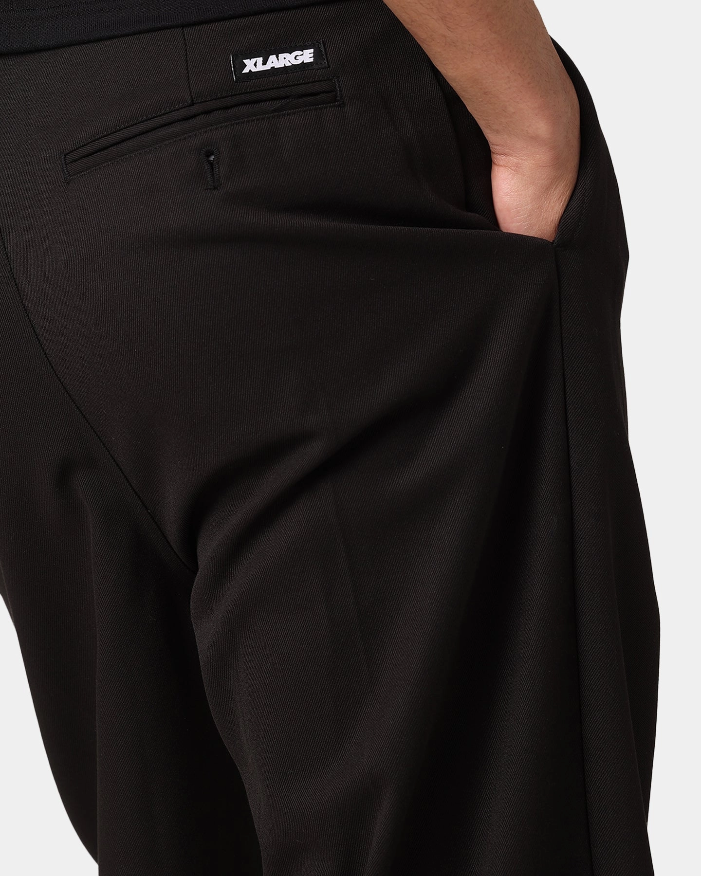 X-Large Amplify Pleated Trouser Black Breathable Wearable