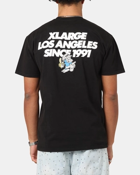 Solid color purity X-Large Banana 2.0 T-Shirt Pigment Black