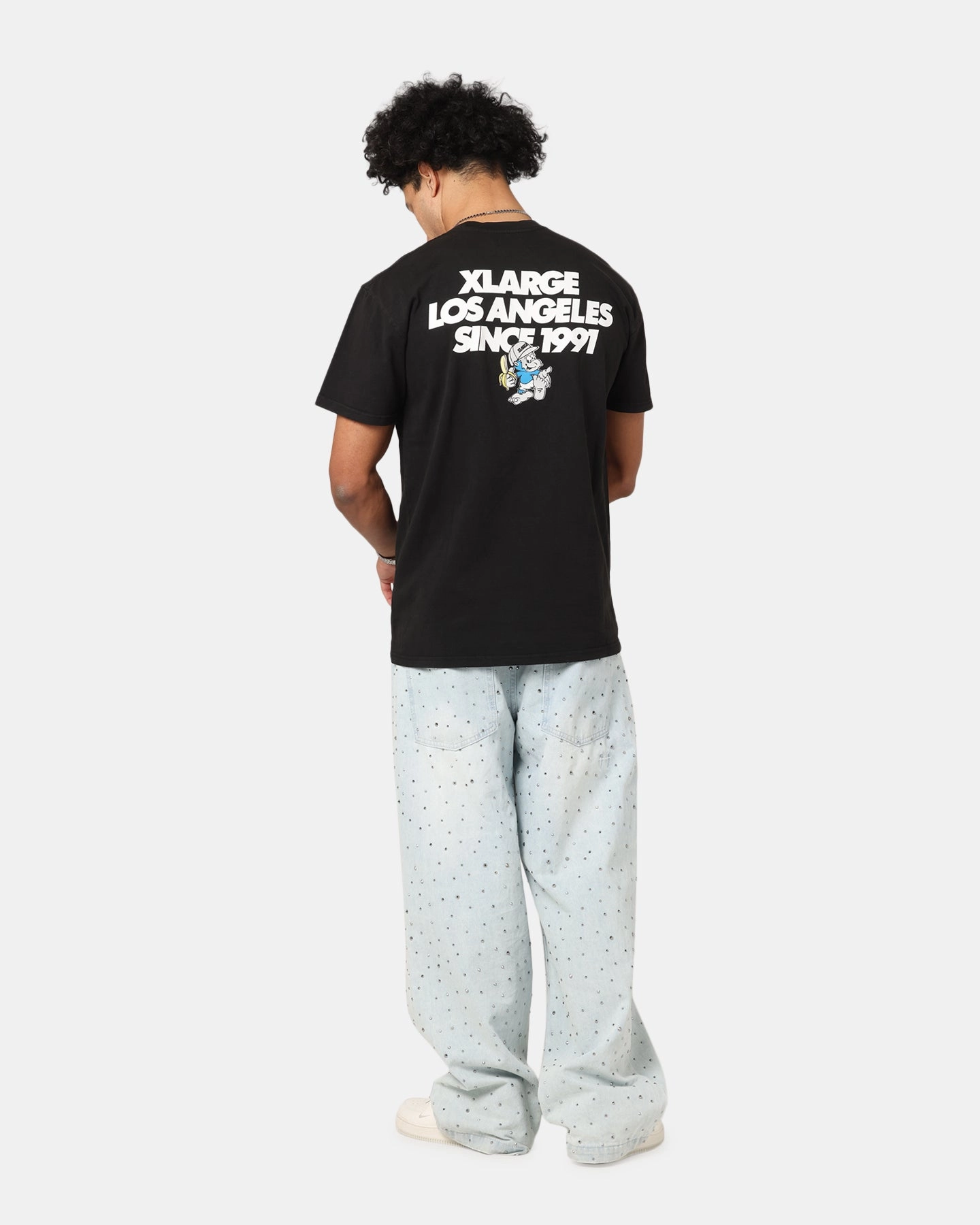X-Large Banana 2.0 T-Shirt Pigment Black Breezy Design Layering Piece