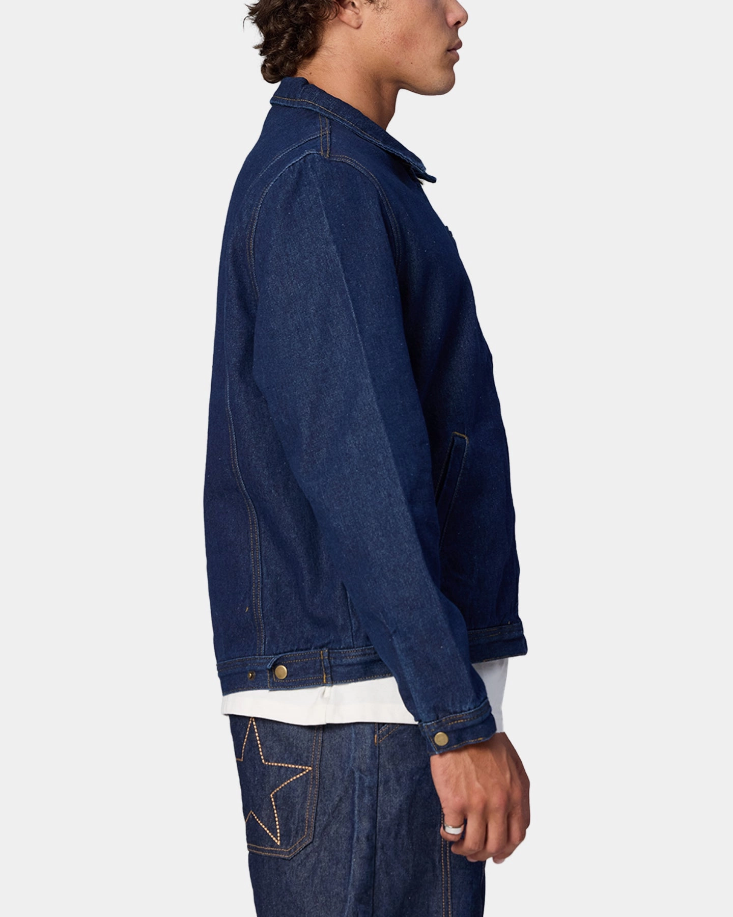 X-Large Bull Denim 91 Jacket Dark Indigo design