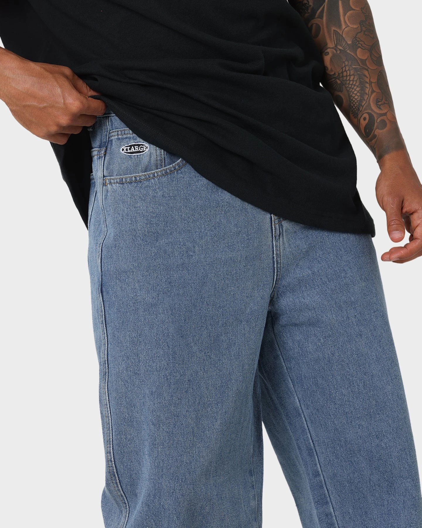 Always Stylish X-Large Bull Denim 91 Pants Mid Blue