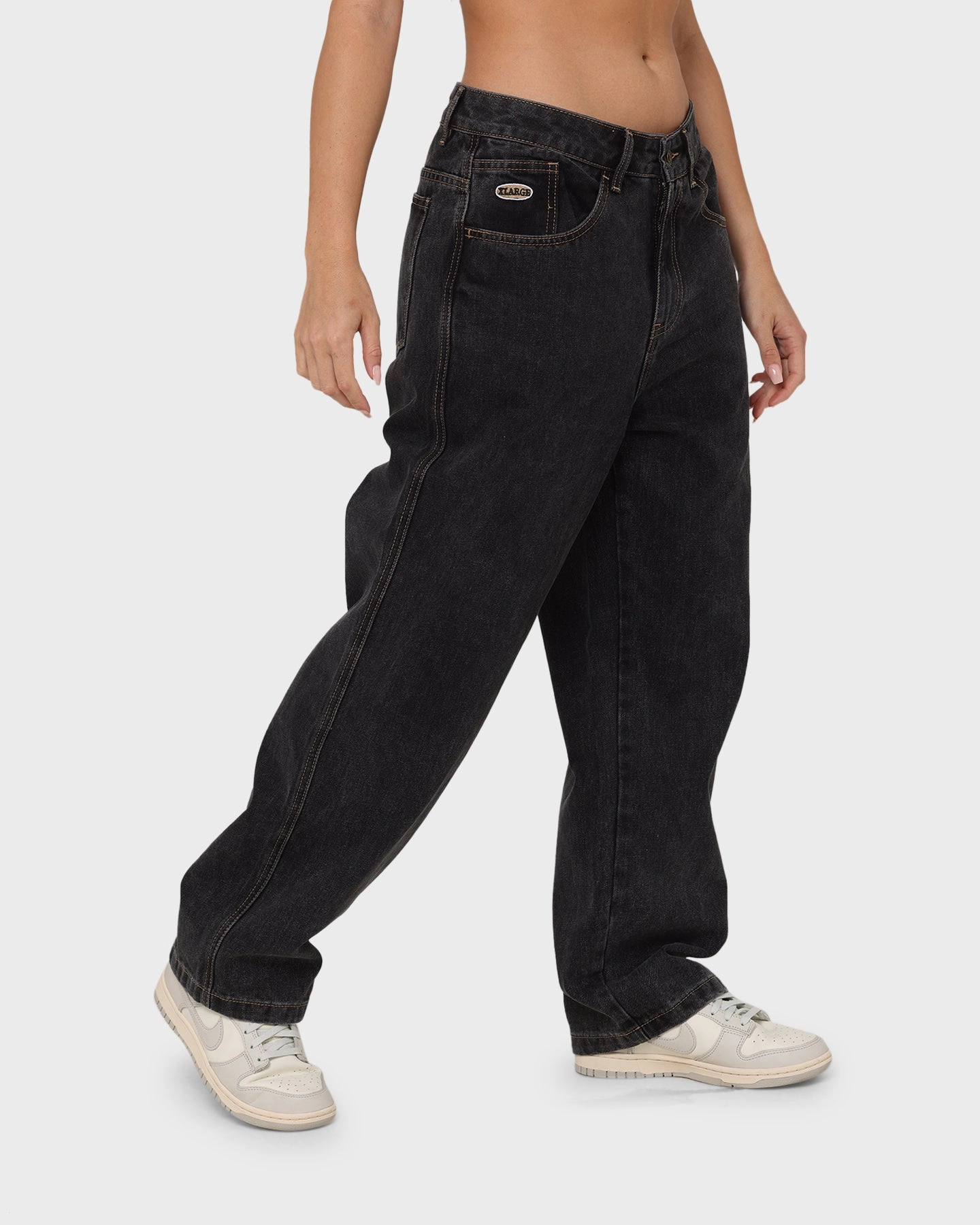 Traveler Gear Summer Vibes Fashion Lover Pure Comfort X-Large Bull Denim 91 Pants Washed Black