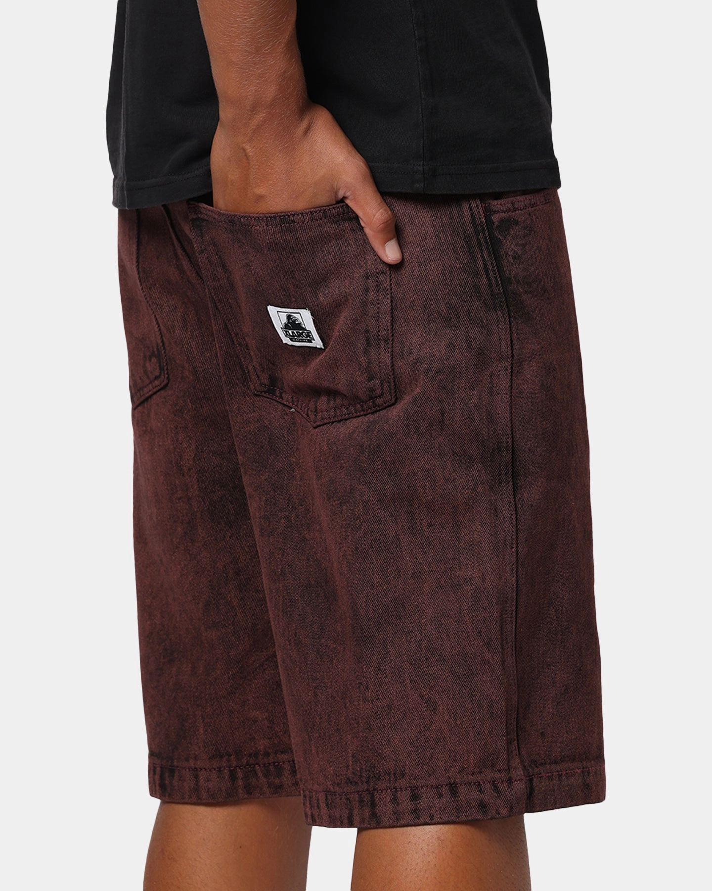 shorts set X-Large Bull Denim 91 Shorts Burgundy