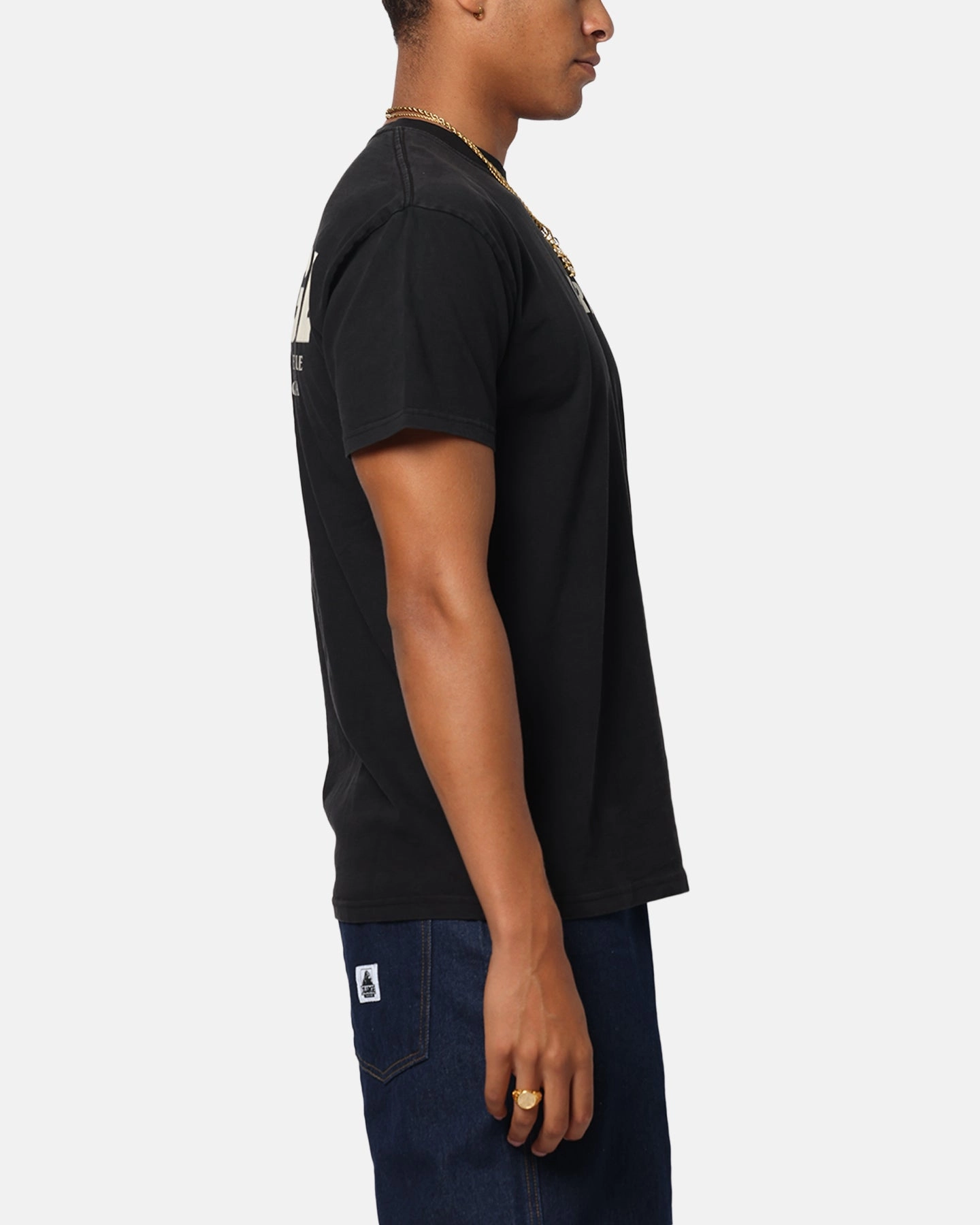 Minimal Comfort Style Fashion-Ready X-Large California T-Shirt Pigment Black