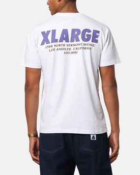 X-Large California T-Shirt White Comfortable